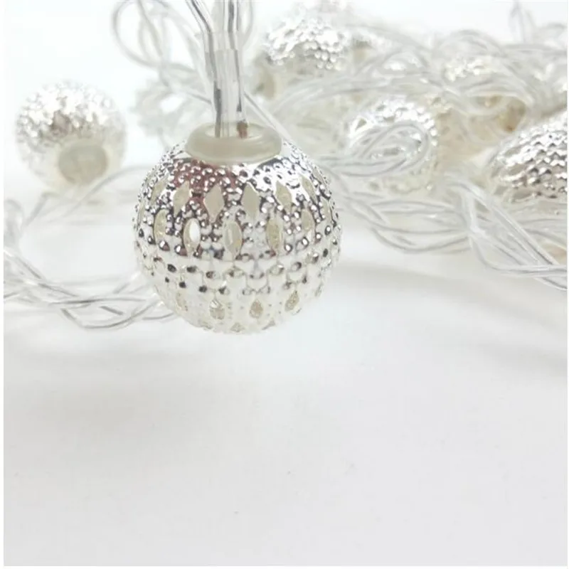 Светодиодный светильник в виде железного шара 4 м 20 дюймов|curtain lights|string lightsled string