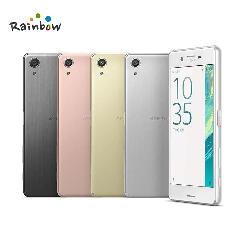 Мобильный телефон sony Xperia X Performance F8131 с одной sim-картой, 4G, 5,0 дюймов, сенсорный экран, 3G ram, 32 ГБ rom, камера 23 МП
