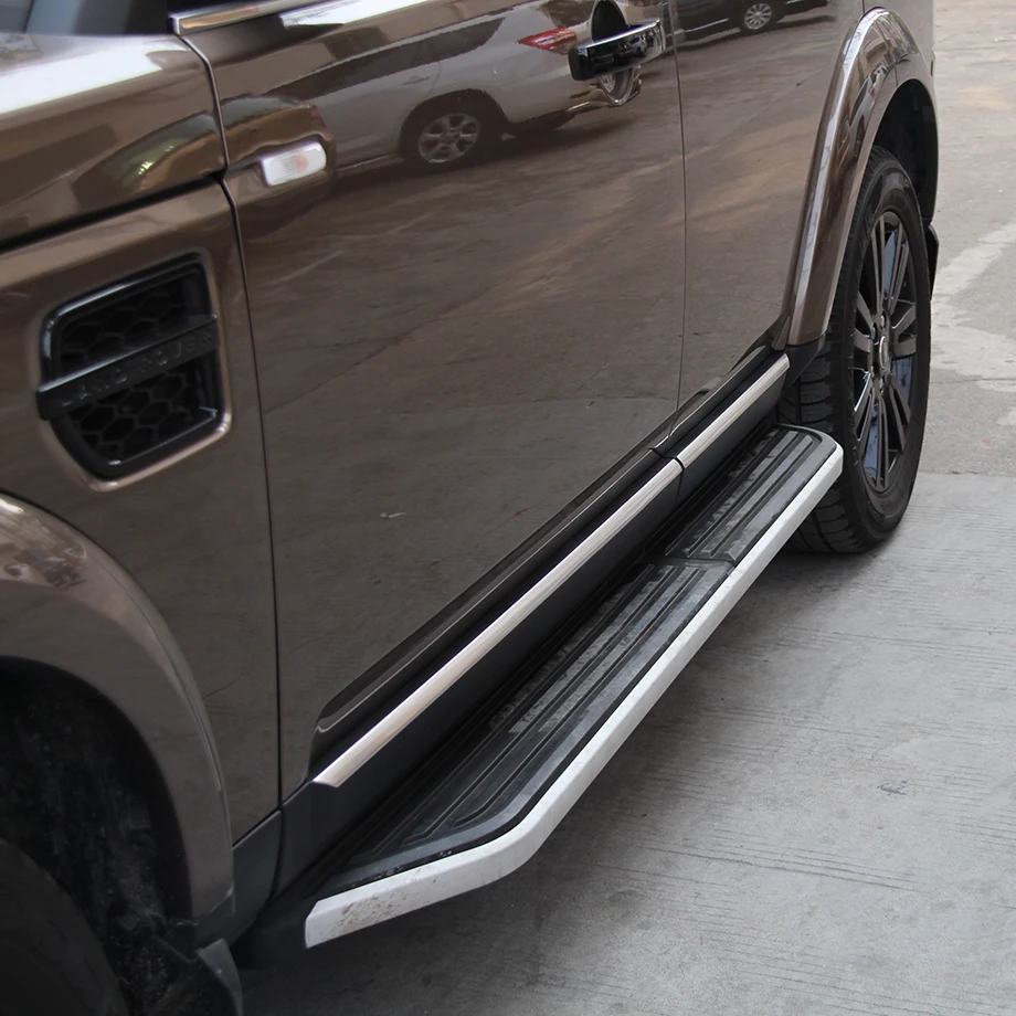 4 шт. хромированные боковые двери для Land Rover Discovery 2009 2015 автомобильный Стайлинг|side