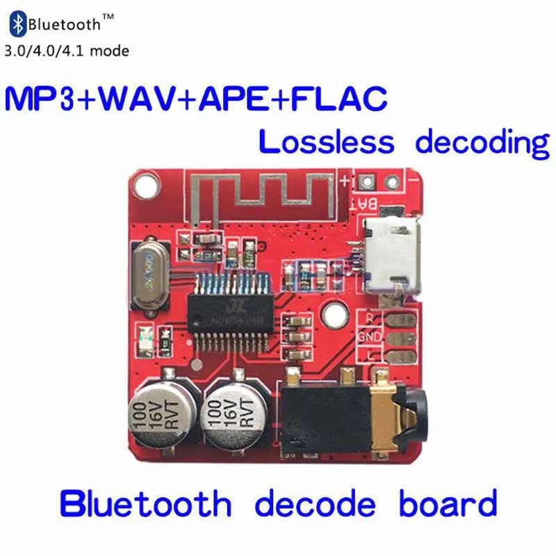 Модуль универсальный 3 5 мм разъем A2DP/AVCTP/AVDTP/AVRCP/HFP усилитель Bluetooth 4 1 приемник без