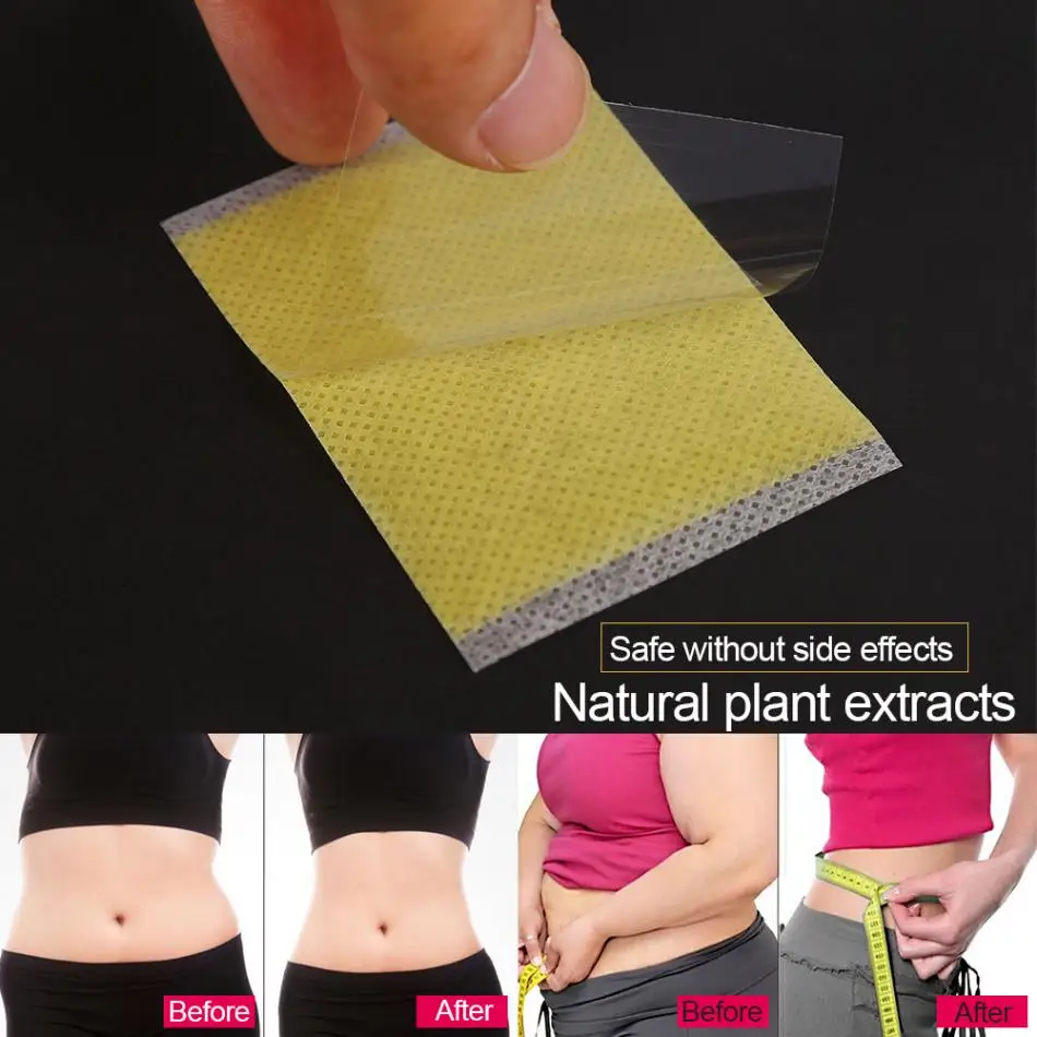 10 шт. пакет пластыри для похудения пупка сжигания жира ленивая паста тонкие