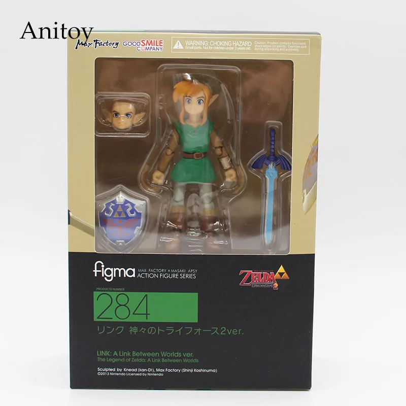 figma 284 With Box Nendoroid дыхание диких мажоры маска модель игрушки ПВХ фигурка ссылка Nendoroid Figma игрушка кукла - Цвет: figma 284 With Box
