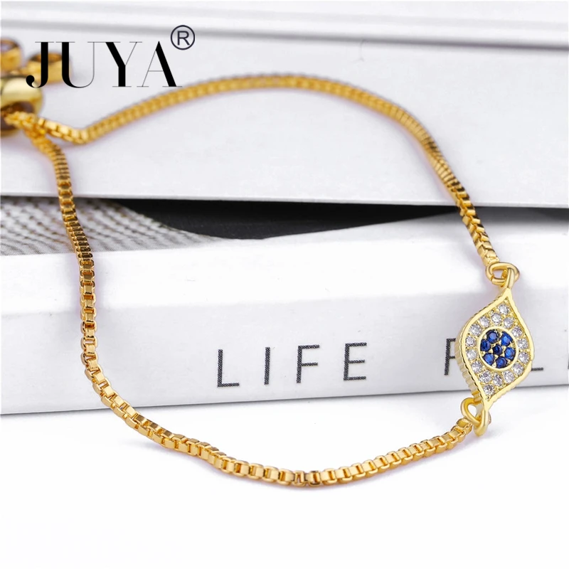 Регулируемая ручная цепочка bracciale donna медные циркониевые маленькие браслеты от