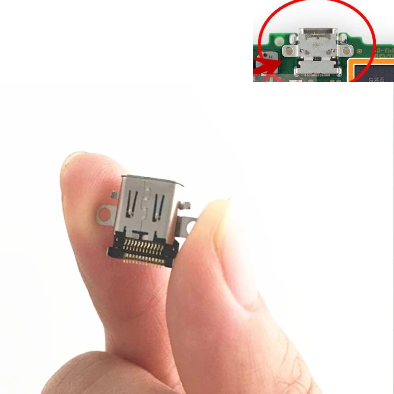 

Для Nintendo Switch новый оригинальный зарядный порт разъем питания Type-C зарядное устройство гнездо для консоли Nintendoswitch NS