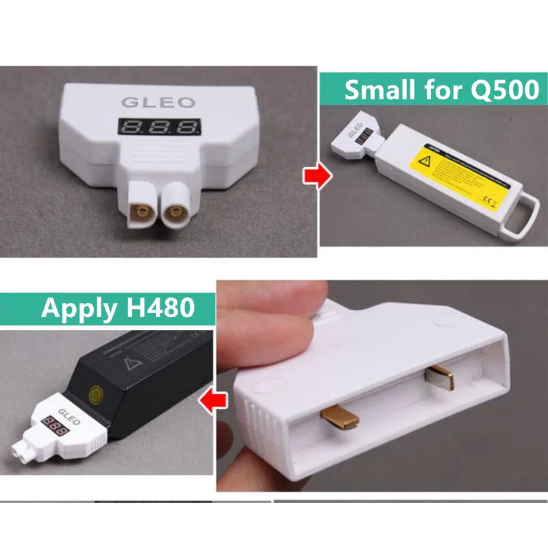 Новый универсальный Q500 H480 LiPo литий-ионный Батарея проверьте Напряжение Мониторы