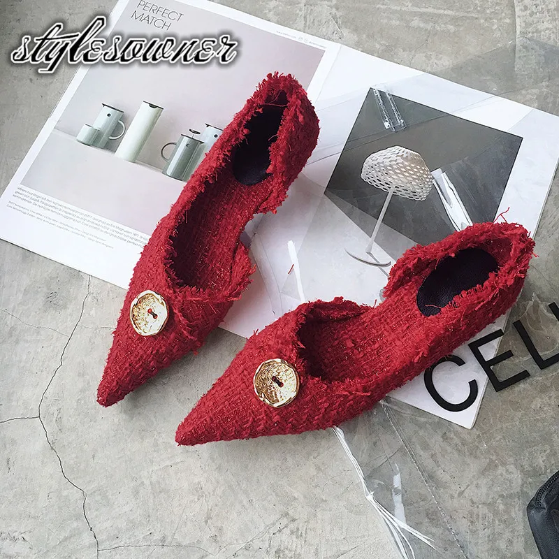 Stylesowner/Лидер продаж хорошее качество женские туфли лодочки на тонком каблуке