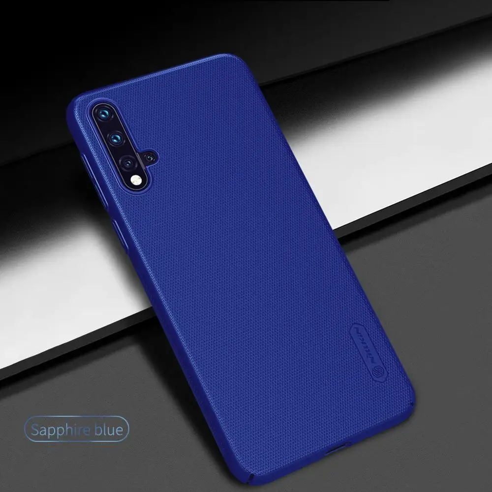 Huawei Nova 5 Case For Pro Cover NILLKIN Super Frosted Shield Back Phone Bumper Shell Gift Holder |