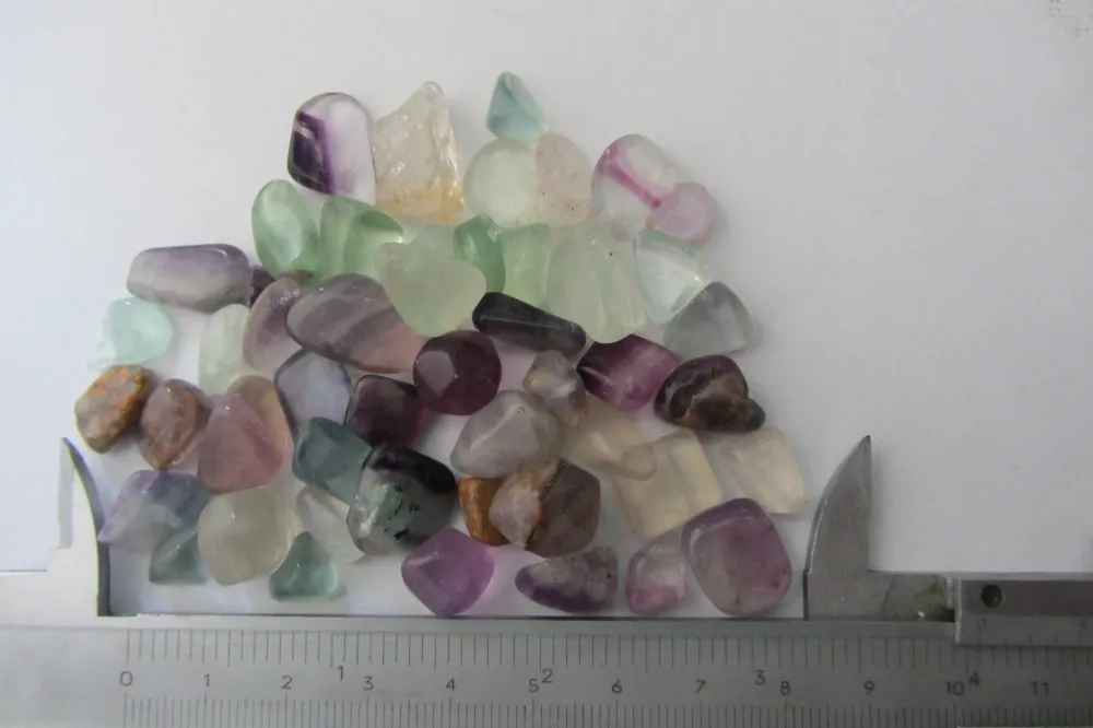 

100g Natural polished original stone fluorite specimens