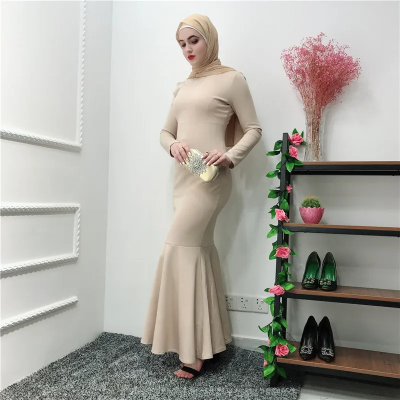 Абайя Кафтан Дубай исламское мусульманское платье Caftan хиджаб Eid платья Рамадан