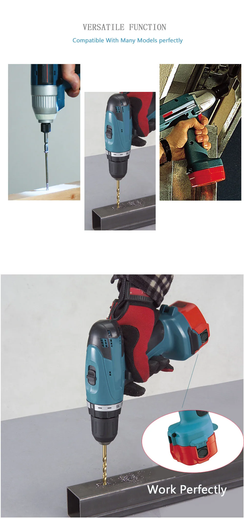 1222 12V 2000 мА/ч, Makita Замена Батарея для Makita 1222 1233 1200 1220 1234 1235 192598-2 192681-5 Makita Батарея Pod Стиль