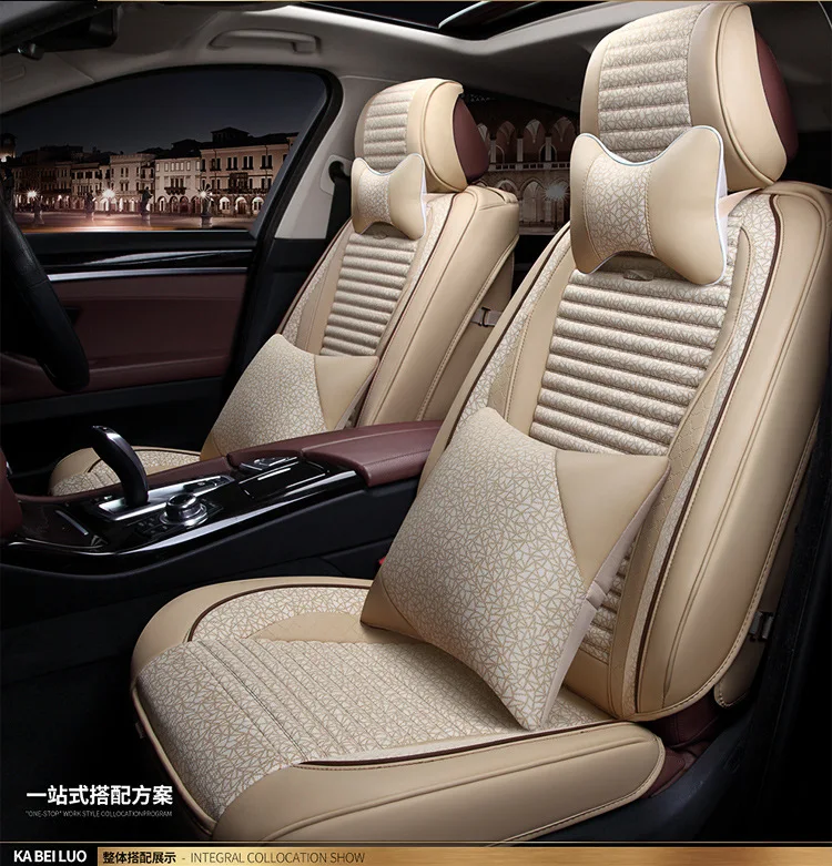 

TO YOUR TASTE auto accessories universal luxury leather car seat cushions for BUICK Enclave Envision Encore Verano Sail fashion