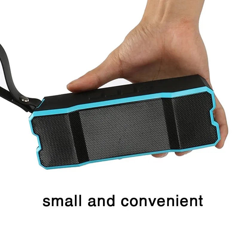 TRANSCTEGO беспроводной bluetooth динамик USB открытый портативный Водонепроницаемый IPX6