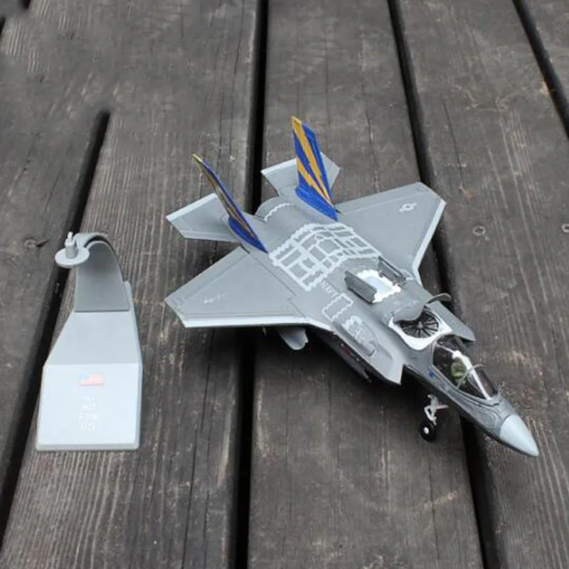 1/72 весы США американский военно-морское армейское F35B Lockheed Martin самолёт Lightning модели самолета для взрослых и детей игрушки для Дисплей шоу