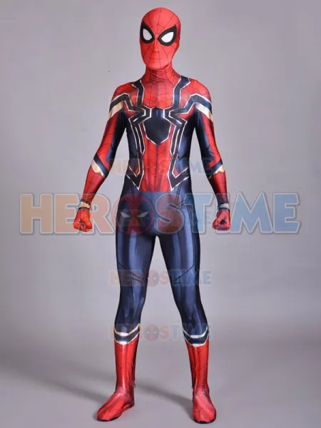 Мстители: Бесконечная война 3D принт Железный Человек паук Spidey карнавальный