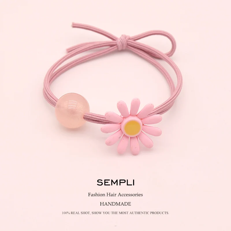 Sempli ярких цветов эластичная нейлоновая резинка для девочек Детская высокая