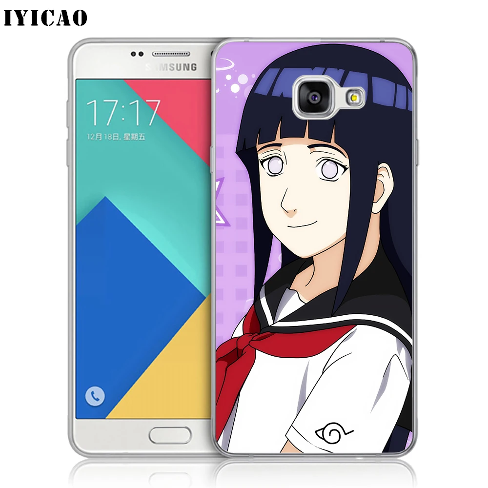 IYICAO Наруто женский Хината Сакура Мягкий силиконовый чехол для телефона Samsung A10 A30