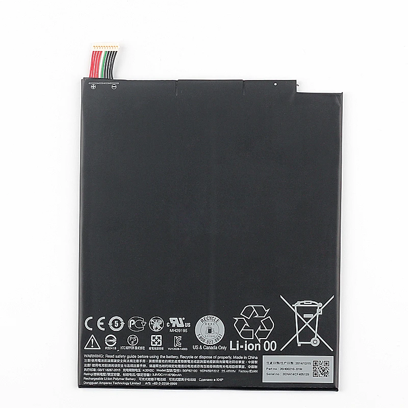 Аккумулятор для телефона высокой емкости BOP82100 для htc TH1 google nexus 9 tablet PC 8," 6700 mAH