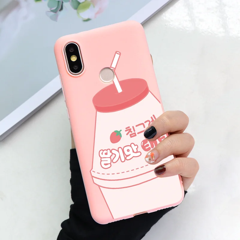 fexiguan Прелестные силиконовые чехлы для Xiaomi mi 8 Lite A2 A1 5X6X9 SE для Red mi 4A 5 Plus 6A 7 K20 Примечание 4X 5A 6 7 Pro S2 Мягкий ТПУ чехол с мультипликационным рисунком - Цвет: fexiguan