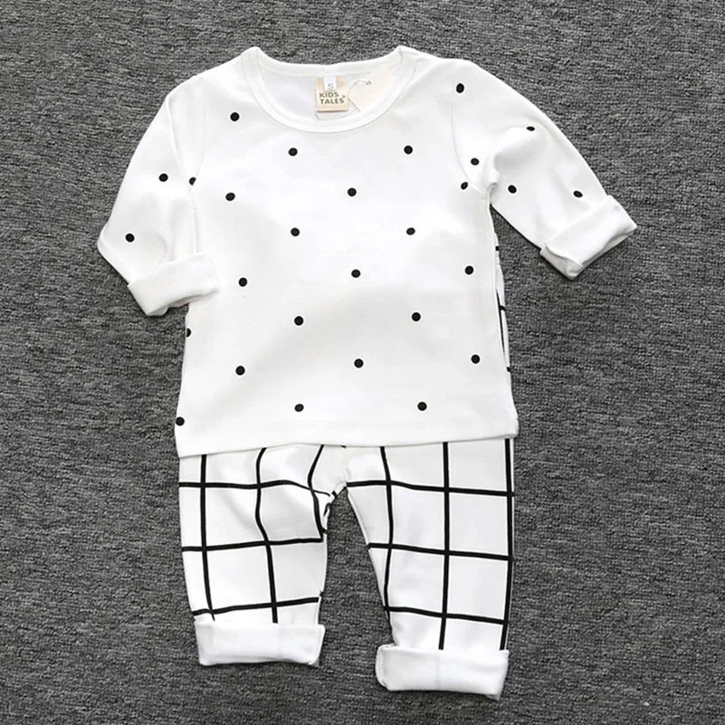 Пижама детская хлопковая с длинным рукавом весна-осень | Детская одежда и обувь