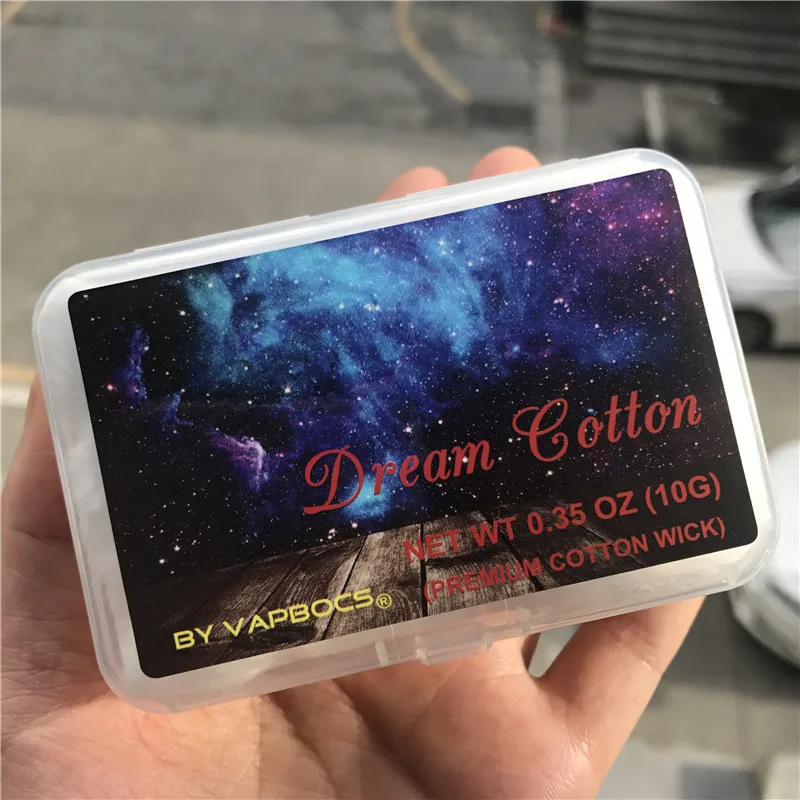 5 Коробки Новое поступление мечта хлопка rda хлопок для RDA РБА RDTA распылитель