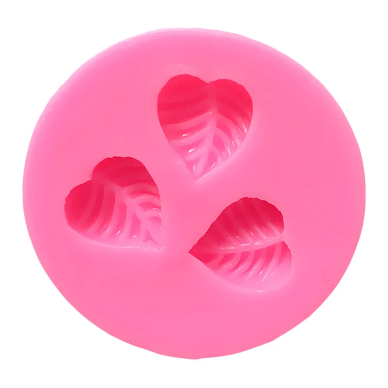 Дерево листья торт дизайн Ferramentas украшения торта инструменты силиконовые формы