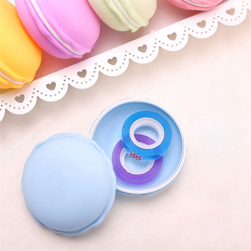 Большой портативный конфетный цвет милый ящик для хранения Макарон кольцо