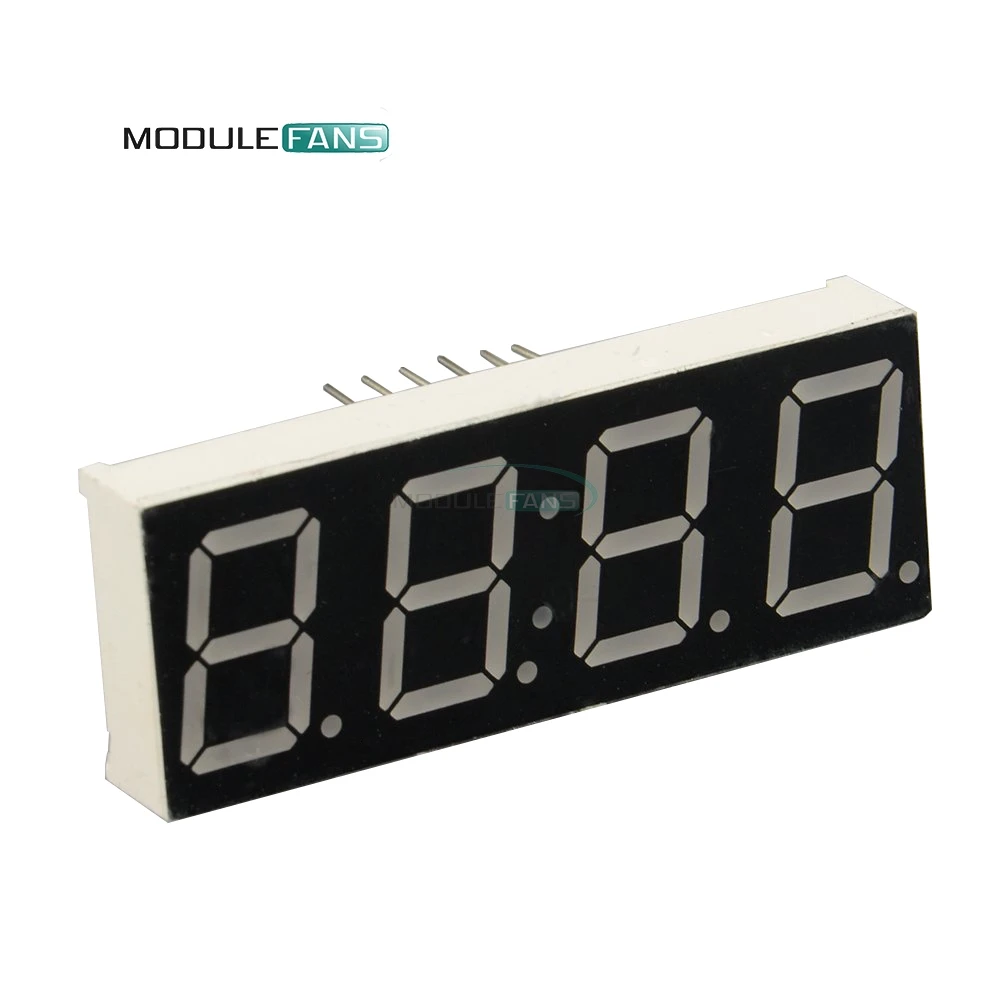 AT89C2051 цифровой светодио дный Дисплей 4 биты электронные часы электронные Production Suite DIY Kit