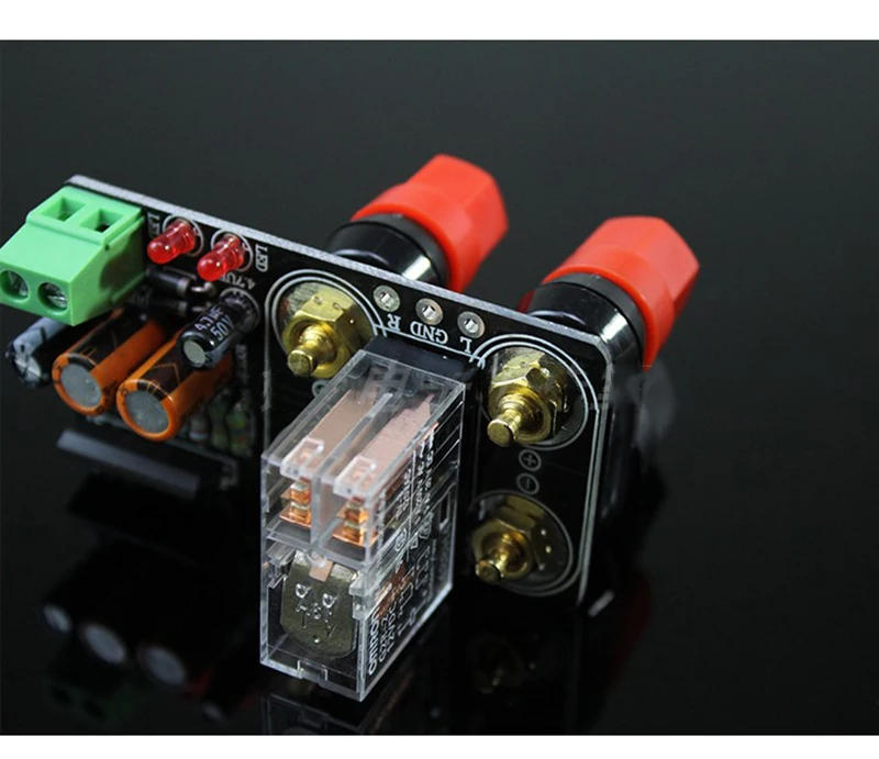 UPC1237 защита динамика задержка загрузки DC монитор для HIFI DIY AC 12-24 может быть непосредственно установлен на шасси