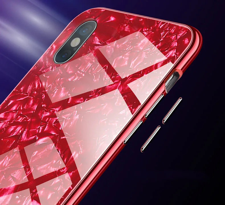 Роскошный Магнитный поглощающий чехол для телефона iPhone X 8 7 6 Plus металлический