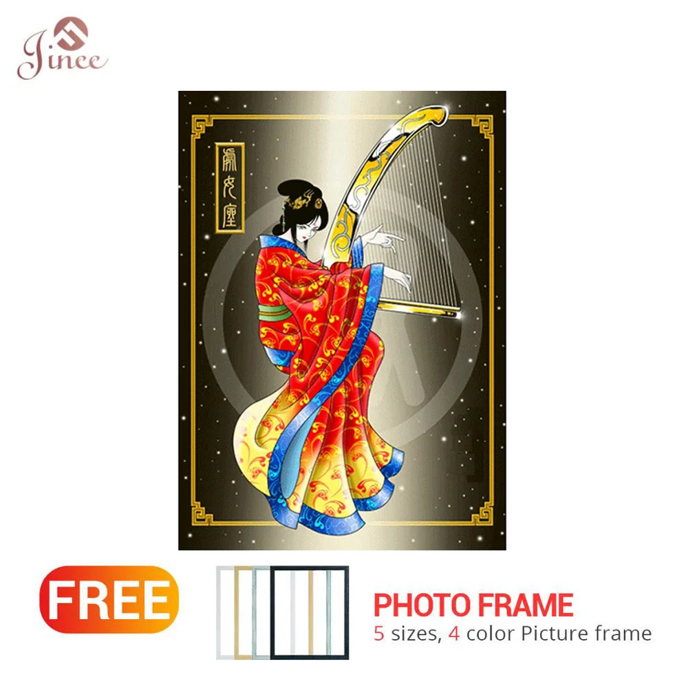 

5D Diy Round Diamond Painting Virgo Cross Stitch Diamond Embroidery kits Diamond Mosaic Home Birthday Gift Framed