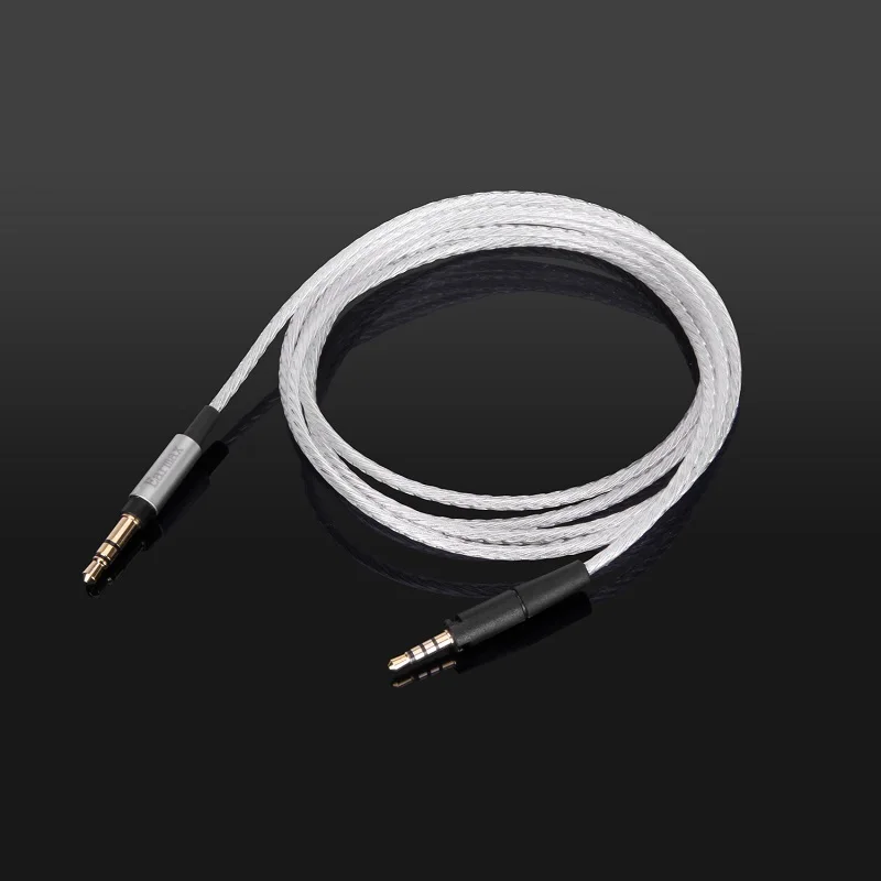 Новая замена обновления серебряный аудио кабель для Sennheise HD 4.30i HD 4,30G 4.40BT 4,50 BTNC 400S Наушники-3 цвета