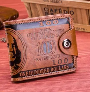 Двойной короткий кошелек Cikou для смены давления на сто юаней | Багаж и сумки