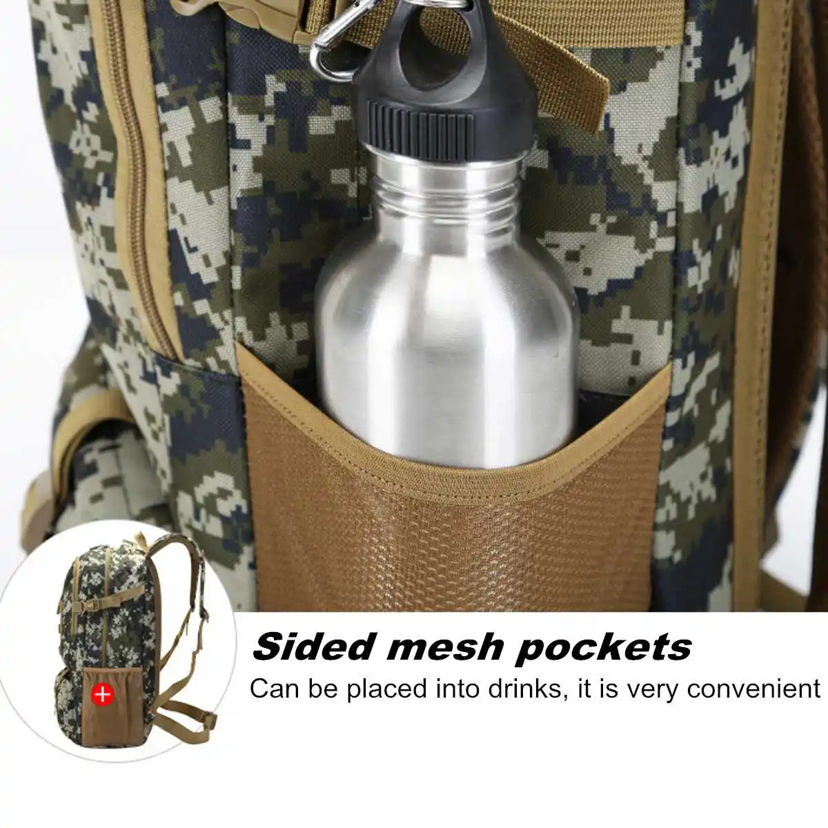 Большой 50л нейлоновый Открытый военный альпинистский Рюкзак Molle спортивный походный рюкзак для кемпинга рюкзак для путешествий альпинизма
