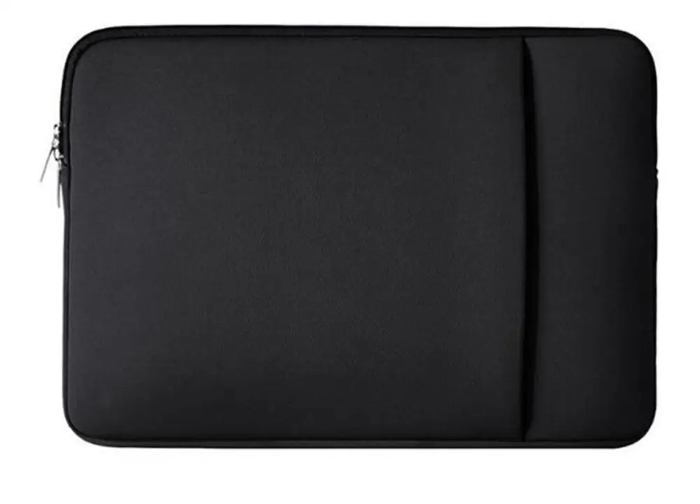 Брендовый чехол для ноутбука 1", 12,5", 1", 15, 15,6 дюймов, сумка для Macbook Air Pro 13,3", Прямая поставка - Color: Black