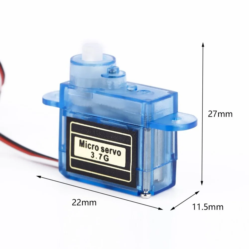 Micro 3.7g Servo For Control Aeromodelling Aircraft Flight Direction Helicopter Model 4.8 To 7.2 Volts Steering Gear Micro Servo