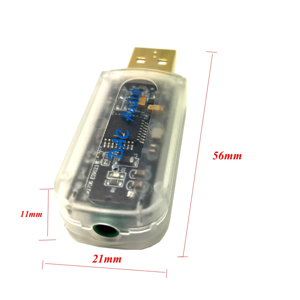 Lusya PCM2706 + ES9023 портативный DAC HIFI Fever внешняя аудио карта декодер для усилителя A3