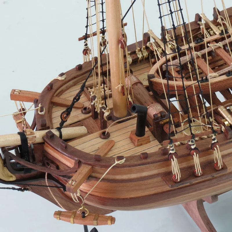Деревянный корабль комплекты моделей Diy развивающая Игрушечная модель лодки
