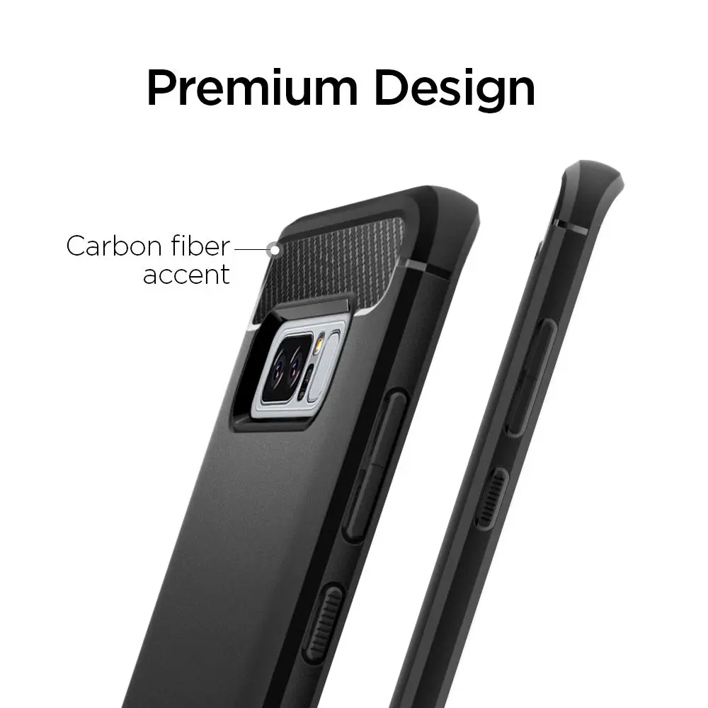 100% Оригинальные SPIGEN Rugged Armor/Crystal Чехол для Samsung Galaxy Note 8 |