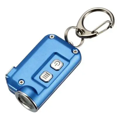 Nitecore TINI SS USB Перезаряжаемый StaNitecore 380 люмен микро зарядка мини металлический