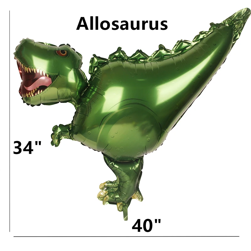 

29pcs Baby Shower Triceratops T-rex Raptor Allosaurus Dinosaur Balloon Decoration Birthday Boy/Kids Birthday Parties Decorations