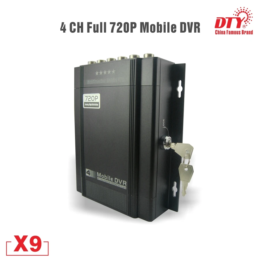 X9s 4GW (с 4G GPS WIFI ) LTE 4CH 720P AHD HDD и SD карта Мобильный DVR с CMSV6 для транспортных средств|lte