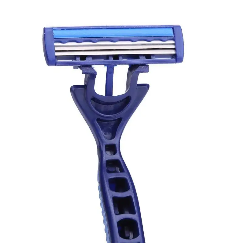 

3-Layers Blades Portable Manual Razor Men Face Razor Blades Hotel Disposable Shaver Body Trimmer Face Skin Care