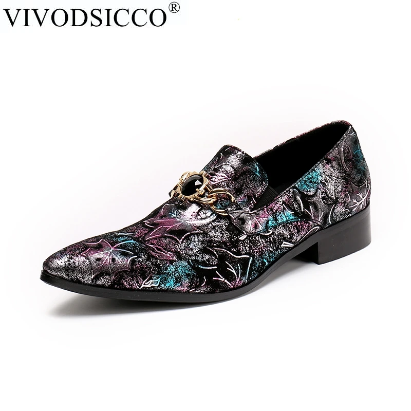 VIVODSICCO/модные мужские оксфорды из натуральной кожи; деловая Мужская обувь; брендовая мужская Свадебная обувь; Мужские модельные туфли; zapatos hombre