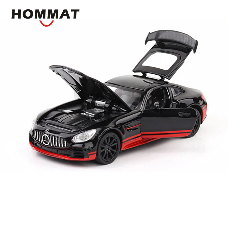 Модель HOMMAT 1:32 GTR AMG-GT спортивный автомобиль модель автомобиля из сплава литье под