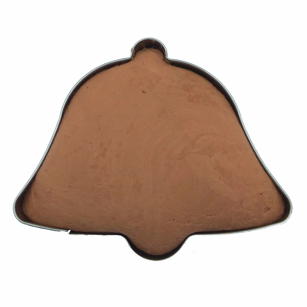 Bell Christmas Cookie Tools Cutter Mould Biscuit Press Icing Set Stamp Mold Stainless Steel Pastry Toy Kitchen Chinese | Дом и сад