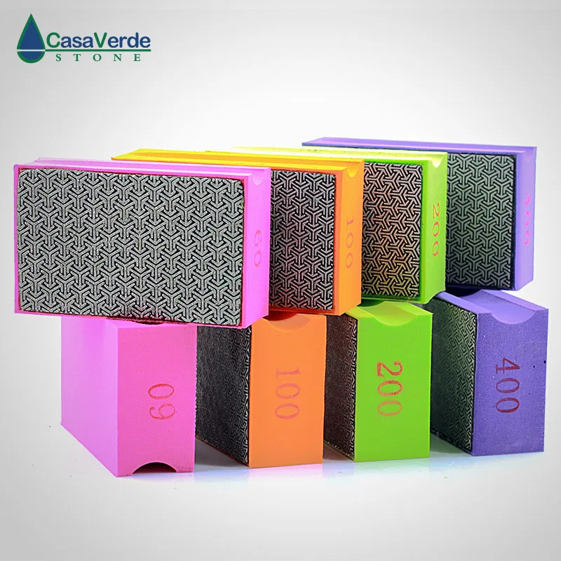 

Diamond hand polishing pad 90*55mm stone polishing hand wiper glass polish grinding ceramic tile diamond abrasive pads