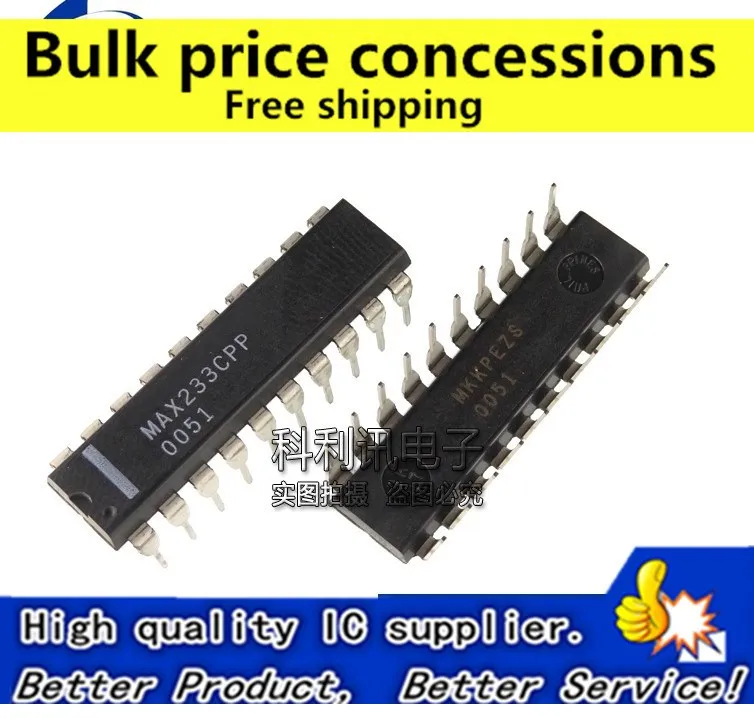 

Бесплатная доставка 5 шт./лот MAX233EPP MAX233CPP MAX233ACPP DIP-20