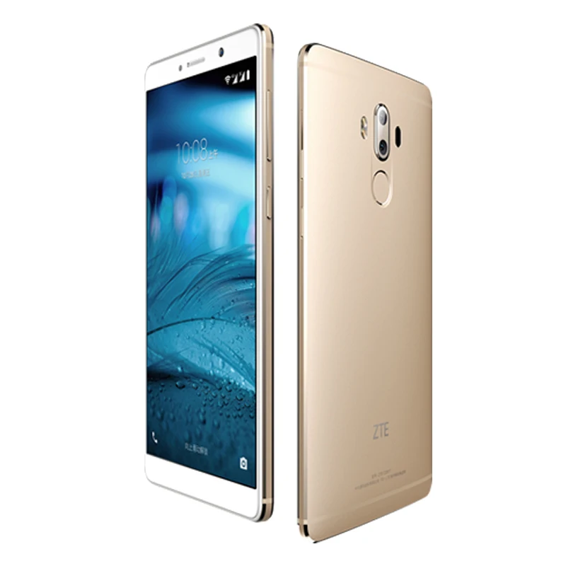 Original ZTE Axon 7 Max 6.0 Inch Mobile Phone Snapdragon 625 Octa Core 4GB RAM 64GB ROM Dual 13.0MP Rear Camera 4100mAh Battery | Мобильные