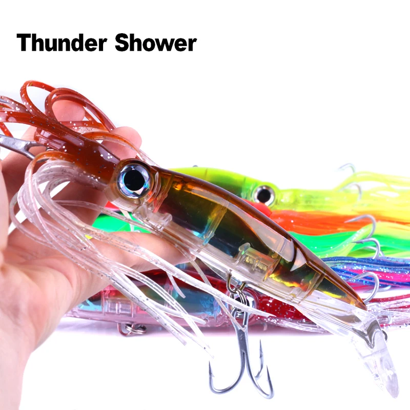 Thundershower 1 шт. приманка для рыбной ловли троллинговая шлема 55 см 40 г|Наживки ловли| |