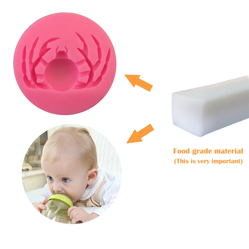 Силиконовые формы на Хэллоуин Silicona в форме черепа Тыква силиконовые Fondant